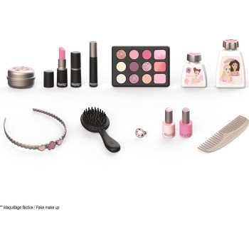 smoby - my beauty vanity - hairdressing, nails, fake makeup - easy to carry 7600320169 3032163201694