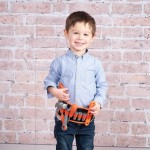 Smoby - black+decker - ceinture outils reglable - 14 accessoires 7600360917 3032163609179