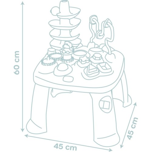 smoby activity table 7600140320 3032161403205