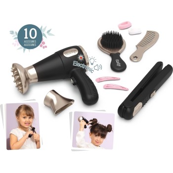 smoby toys - my beauty hairdressing set for children - hair styling toy wit 7600320144 3032163201441