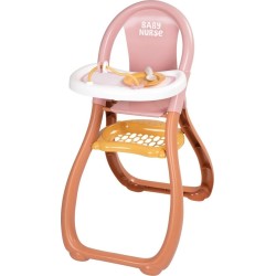 Smoby Baby Nurse Play set - High Chair, With 2 Accessories 7600220388 3032162203880