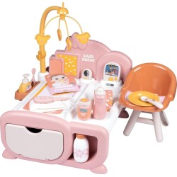 Smoby Baby Nurse Παιδικό Κρεβάτι 3 Σε 1 7600220393 3032162203934