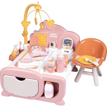 Smoby Baby Nurse Παιδικό Κρεβάτι 3 Σε 1 7600220393 3032162203934