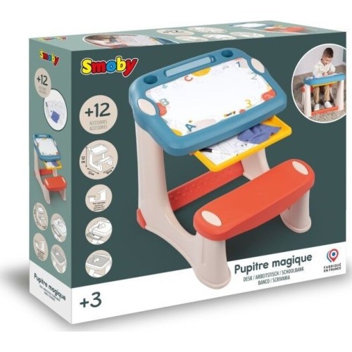 Smoby Play set - Magical Play Desk With Accessories 7600420224 3032164202249