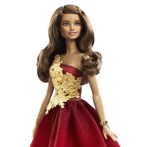 Mattel Barbie Συλλεκτική Holiday 2016 Κόκκινο Φόρεμα DRD25 887961331431