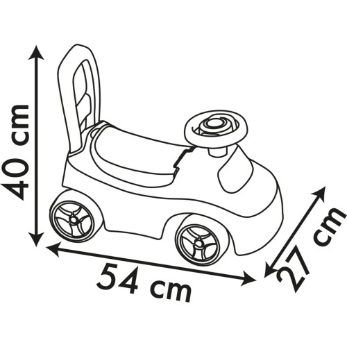 Disney Stitch Smoby - Stitch Auto Ride-on car 7600720552 3032167205520