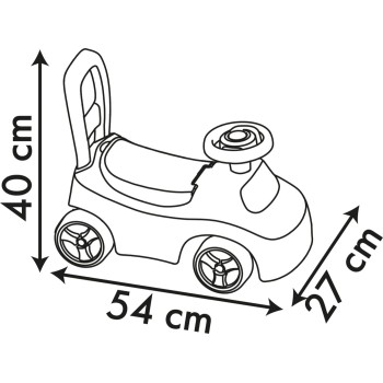 Disney Stitch Smoby - Stitch Auto Ride-on car 7600720552 3032167205520