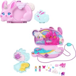 Mattel Polly Pocket Polly Mini - Τρεντι Τσαντάκι 3 Σχεδια 2-In-1 Bunny Fun Comp Polly Mini - Τρεντι Τσαντακι 3 Σχεδια 2-In-1 Bun
