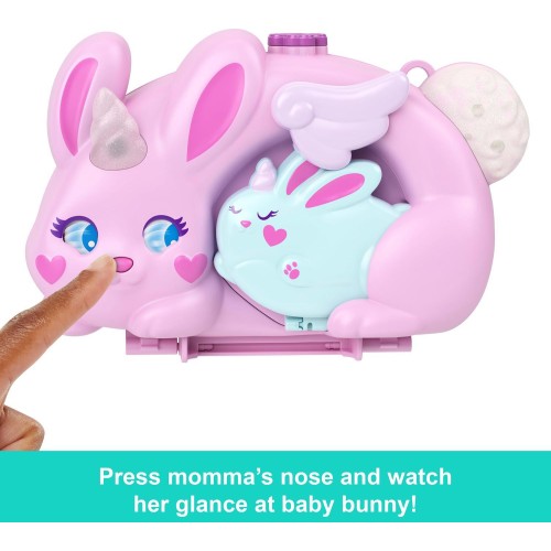 Mattel Polly Pocket Polly Mini - Τρεντι Τσαντάκι 3 Σχεδια 2-In-1 Bunny Fun Comp Polly Mini - Τρεντι Τσαντακι 3 Σχεδια 2-In-1 Bun