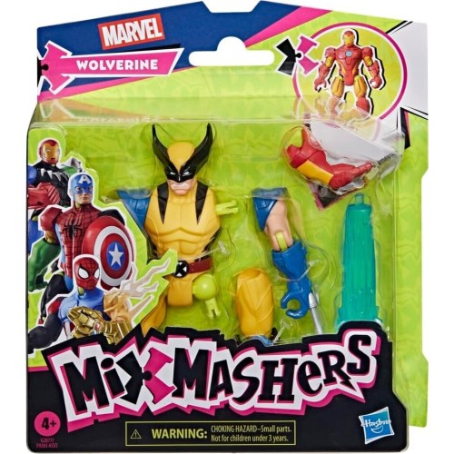 Hasbro mixmashers Wolverine custom avengers mix-and-match action figure and acces F9265 / G2877 5010996379450