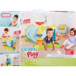 Little Tikes 2 In 1 Activity Tunnel, Indoor Outdoor Play For Kids Boys Girls 1-3 Years Old 639838 050743639838