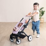 Smoby Καρότσι Κούκλας Mc And Q Twin Pushchair - Για 2 Κούκλες Έως 42 Cm Δεν Περιλαμβάνεται 7600253221 3032162532218