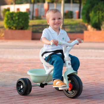 Smoby Ποδήλατο Τρίκυκλο Be Fun Comfort Green - Όχημα Για Παιδιά Από 10 Μηνών 7600740420 3032167404206