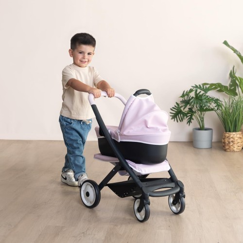 Smoby - Maxi-Cosi 3-Σε-1 Καροτσάκι Κούκλας, Καλάθι Μεταφοράς + Καρότσι - Για Κούκλες Έως 42 Cm Δεν Περιλαμβάνεται 7600253121 303