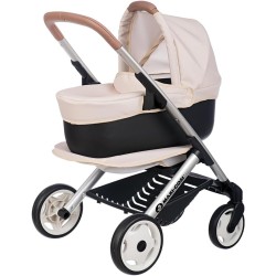 Smoby - Maxi-cosi 3-σε-1 Καροτσάκι Κούκλας, Καλάθι Μεταφοράς + Καρότσι - για Κούκλες έως 42 cm Δεν Περιλαμβάνεται - Ελεύθερα Περ
