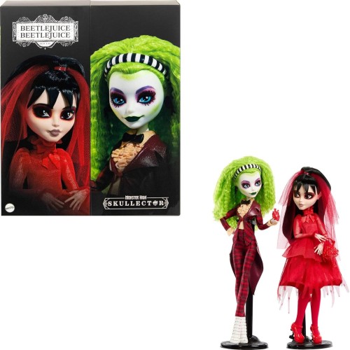 Mattel Monster High Skullector Beetlejuice Beetlejuice Σκαθαροζούμης Σετ Των 2 HYV96 194735256648
