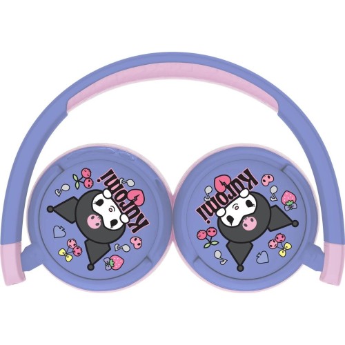 otl technologies Hello Kitty παιδικά ακουστικά με μικρόφωνο otl  - kuromi, ασύρματα, μωβ  5055371631877