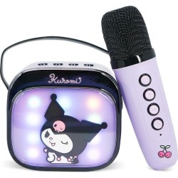 otl technologies Hello Kitty φορητό ηχείο otl  - kuromi popsing karaoke speaker and microphone, μωβ  5055371631938