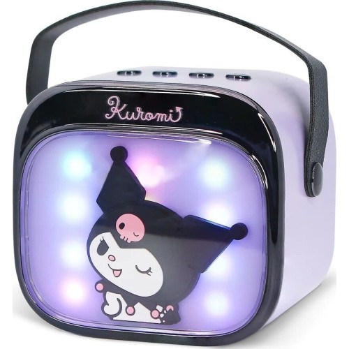 otl technologies Hello Kitty Portable Speaker otl - Kuromi Popsing Karaoke Speaker and Microphone, Purple  5055371631938