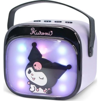 otl technologies Hello Kitty φορητό ηχείο otl  - kuromi popsing karaoke speaker and microphone, μωβ  5055371631938