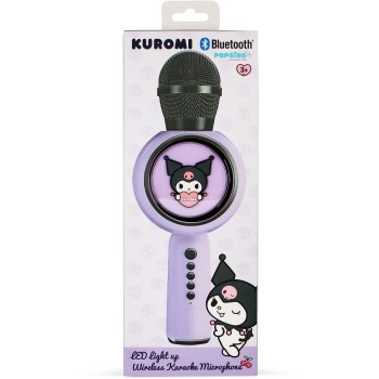 otl technologies Hello Kitty Kuromi Popsing Wireless LED Light Up Karaoke Microphone  5055371631952