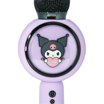 otl technologies Hello Kitty Kuromi Popsing Wireless LED Light Up Karaoke Microphone  5055371631952