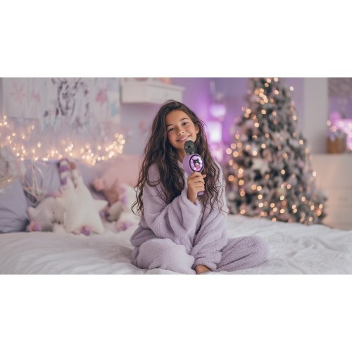 otl technologies Hello Kitty Kuromi Popsing Wireless LED Light Up Karaoke Microphone  5055371631952