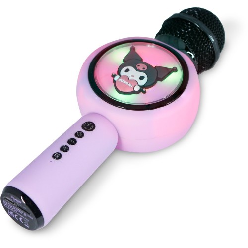 otl technologies Hello Kitty Kuromi Popsing Wireless LED Light Up Karaoke Microphone  5055371631952