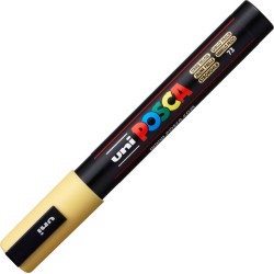 Uni-ball Mitsubishi Pencil posca medium bullet tip marker - straw yellow PC-5M-ΑΧΥΡΟ ΚΙΤΡΙΝΟ 4902778107478