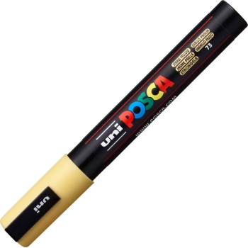 Uni-ball Mitsubishi Pencil Posca Μαρκαδόρος - Κίτρινο PC-5M-ΑΧΥΡΟ ΚΙΤΡΙΝΟ 4902778107478