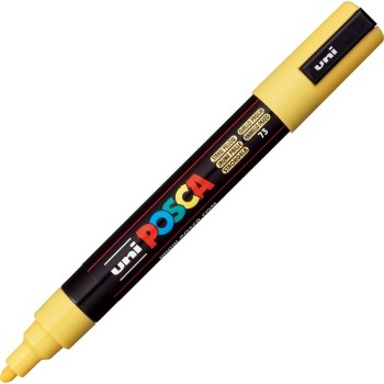 Uni-ball Mitsubishi Pencil posca medium bullet tip marker - straw yellow PC-5M-ΑΧΥΡΟ ΚΙΤΡΙΝΟ 4902778107478