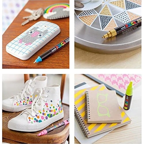 Uni-ball Mitsubishi Pencil posca medium bullet tip marker - straw yellow PC-5M-ΑΧΥΡΟ ΚΙΤΡΙΝΟ 4902778107478