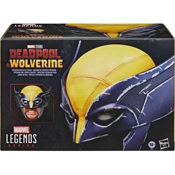 Marvelous Europe Marvel Avengers Legends Series Wolverine Premium Μάσκα, Κίτρινη G0646 5010996337146