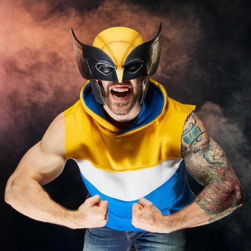 Marvelous Europe Marvel Avengers Legends Series Wolverine Premium Μάσκα, Κίτρινη G0646 5010996337146