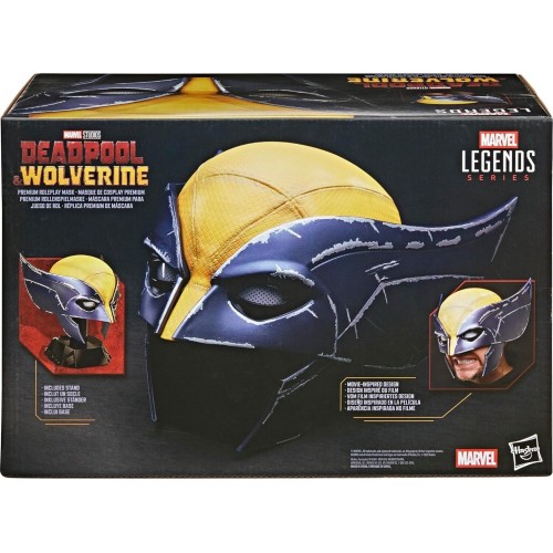 Marvelous Europe Marvel Avengers Legends Series Wolverine Premium Μάσκα, Κίτρινη G0646 5010996337146
