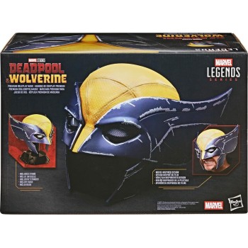 Marvelous Europe Marvel Avengers Legends Series Wolverine Premium Μάσκα, Κίτρινη G0646 5010996337146