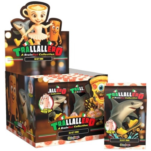 Just toys Trallallero Brainrot Collection 3D Figures Keyring 6Cm 61523 9772499868027