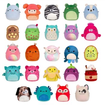 Micromallows - Blind Κάψουλα Με Λούτρινο 6Εκ Wave 4 (24 Σχέδια) - Jazwares N.SQMM0040-W4 JWSM0040-W4F 191726886211