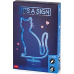 Legami Neon-Effect LED Lamp - Kitty - Its A Sign Kitty LL0012 8052694038205