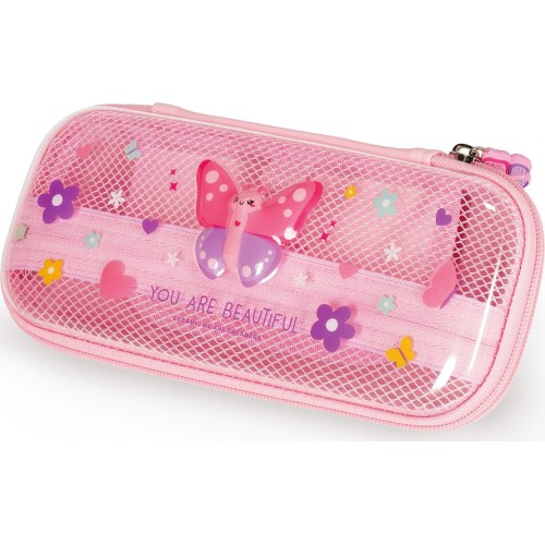 Legami Butterfly Rigid Transparent Pencil Case - Wonderwow butterfly PCR0008 8052694027551