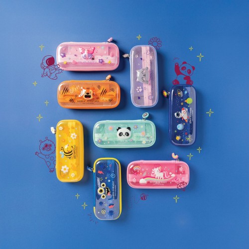 Legami Butterfly Rigid Transparent Pencil Case - Wonderwow butterfly PCR0008 8052694027551