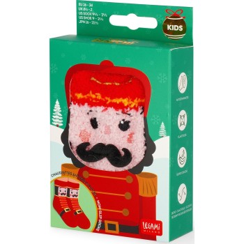 Legami Nutcracker Non-Slip Socks For Kids - Its A Match! Nutcracker KCSXS0007 8052694040819