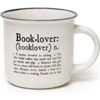 Legami Porcelain Mug - Book Lover - Cup-Puccino Booklovers CUP0045 8052461962894