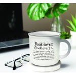 Legami Porcelain Mug - Book Lover - Cup-Puccino Booklovers CUP0045 8052461962894