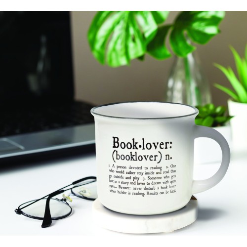 Legami Porcelain Mug - Book Lover - Cup-Puccino Booklovers CUP0045 8052461962894