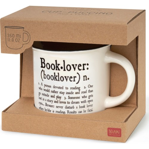 Legami Πορσελάνινη Κούπα - Book Lover - Cup-Puccino Booklovers CUP0045 8052461962894