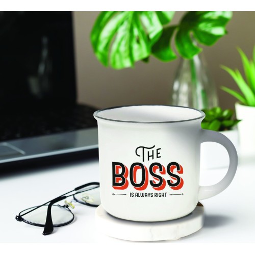 Legami Porcelain Mug - The Boss - Cup-puccino the boss CUP0023 8051739308013