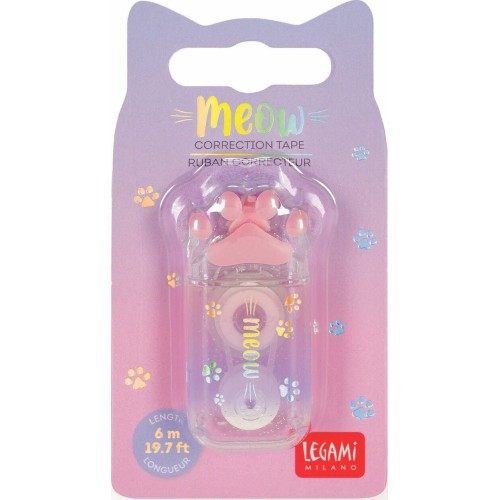 Legami Meow Corrections Tape CTCAT0003 8052694039066