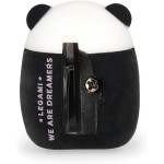 Legami Pencil Sharpener - Mini Friends, Panda Theme, Pencil Sharpener Ideal For Children, Easy To Grip CSHKIT3 8052694028572