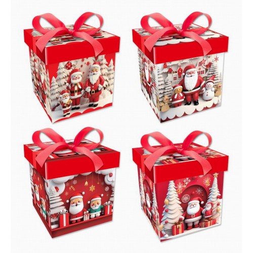 Toys-shop Choice Χριστουγεννιάτικο Κουτί Δώρου Xmas Gift Box (30X30x30) JZ120830 6990225055081